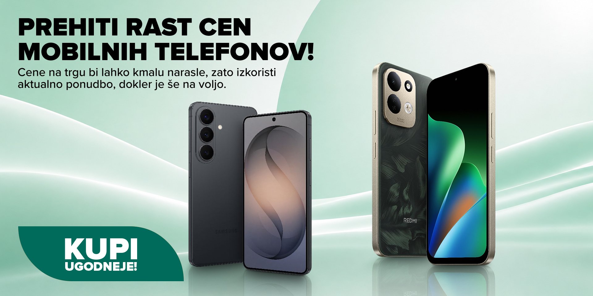 Pametni mobilni telefoni na akciji